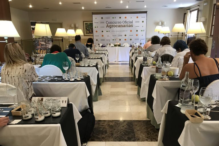 Cinco salinas de las islas participan en el Concurso Oficial Agrocanarias 2020 que se celebra en Lanzarote