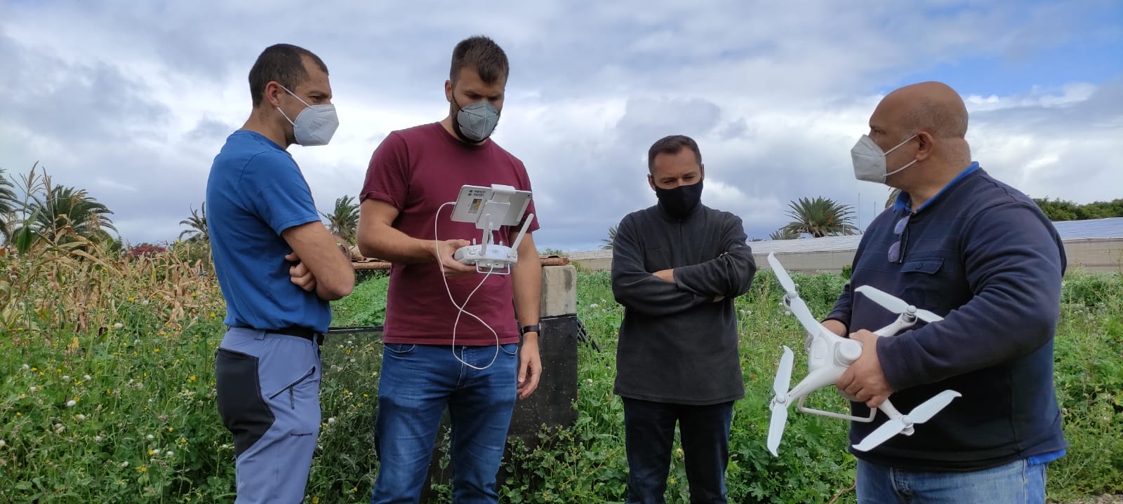 Agricultura adquiere tres drones multiespectrales para controlar posibles daños en los viñedos