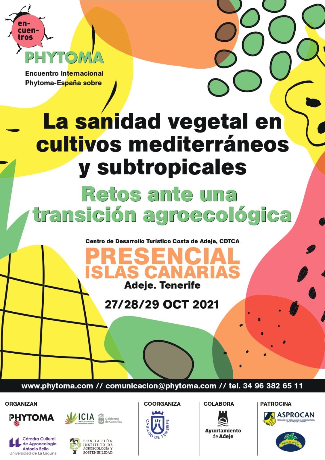 Canarias será la sede de un congreso internacional sobre transición agroecológica y sanidad en los cultivos