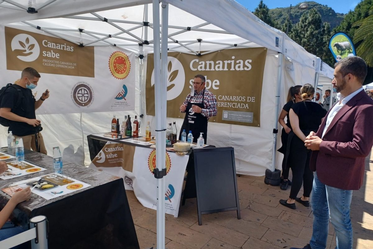 El ICCA imparte catas comentadas de productos canarios en la V Feria Europea del Queso