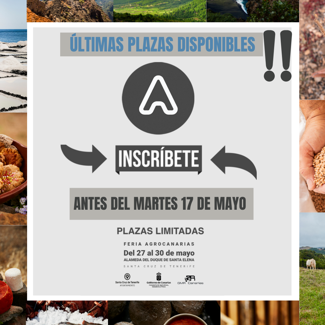 ¡Ampliado el plazo de inscripción de productores para la Feria AGROCANARIAS!