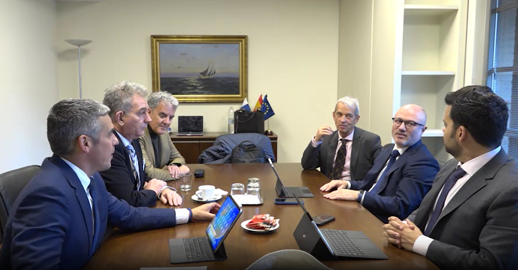 La Comisión Europea valora positivamente la propuesta del Gobierno de Canarias de recuperación agraria de  La Palma