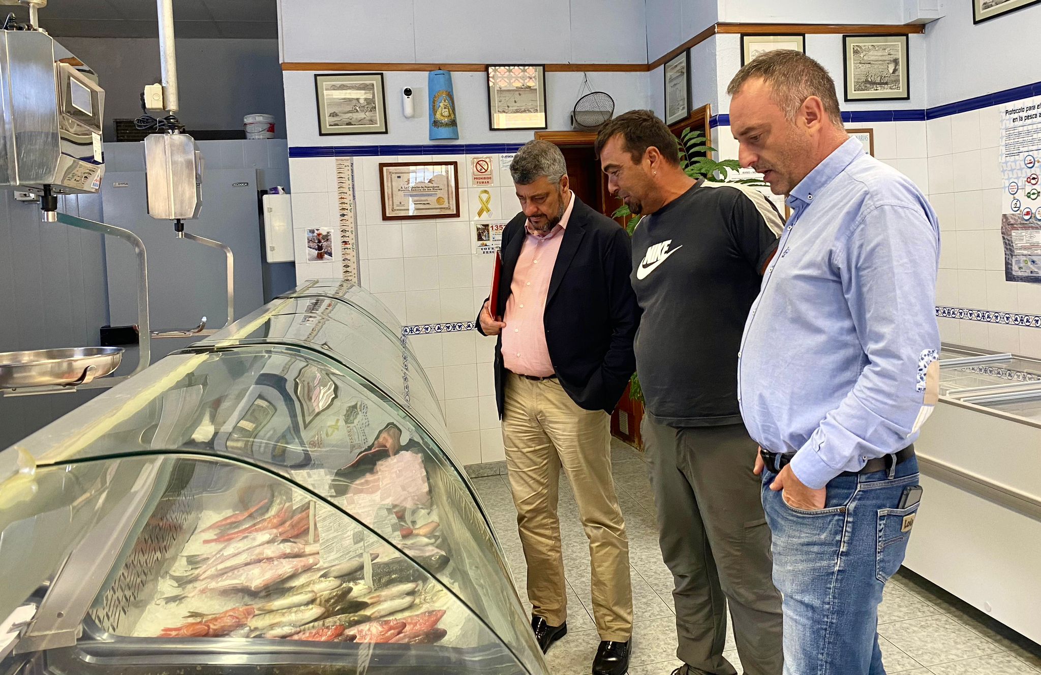 Primer encuentro del nuevo director general de Pesca con los profesionales del sector en La Palma