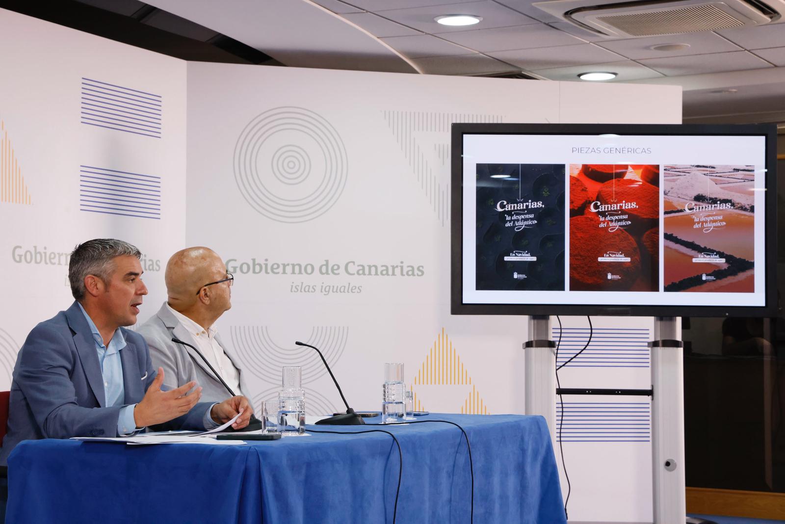 El Gobierno canario lanza una campaña para promover el consumo de productos del sector primario en Navidad