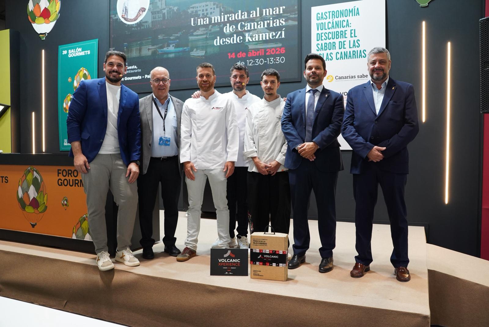 El sabor del mar y de los vinos volcánicos, protagonistas del Día de Canarias en Gourmets